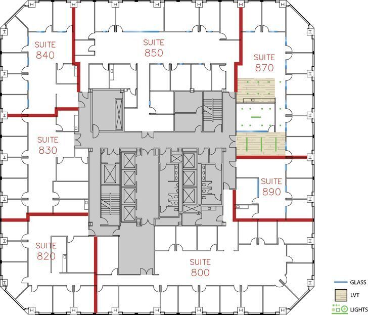 100 Spectrum Center Dr, Irvine, CA for lease Floor Plan- Image 1 of 1