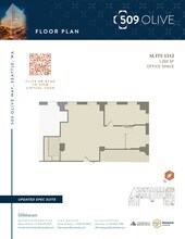 509 Olive Way, Seattle, WA for lease Floor Plan- Image 1 of 2