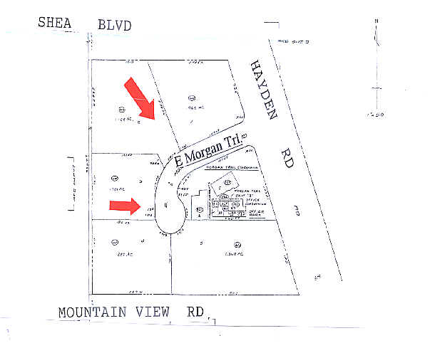 8040-8050 E Morgan Trl, Scottsdale, AZ for lease - Plat Map - Image 2 of 9