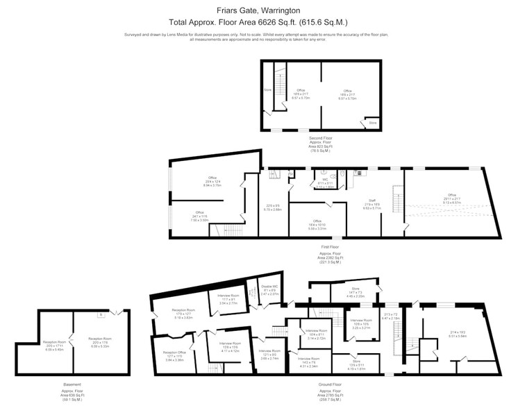 14 Friars Gate, Warrington for sale - Floor Plan - Image 3 of 3