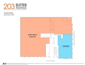 203 Sutter Ave, Brooklyn, NY for lease Site Plan- Image 1 of 2