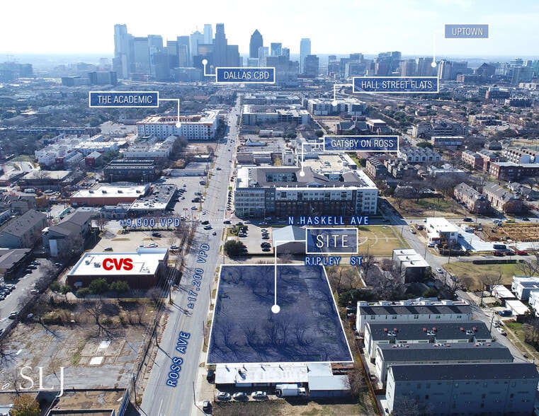 4201 Ross Ave, Dallas, TX for lease - Building Photo - Image 1 of 7