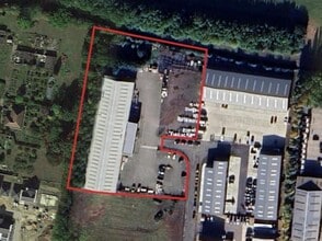 Bunns Bank, Old Buckenham, NFK - AERIAL  map view