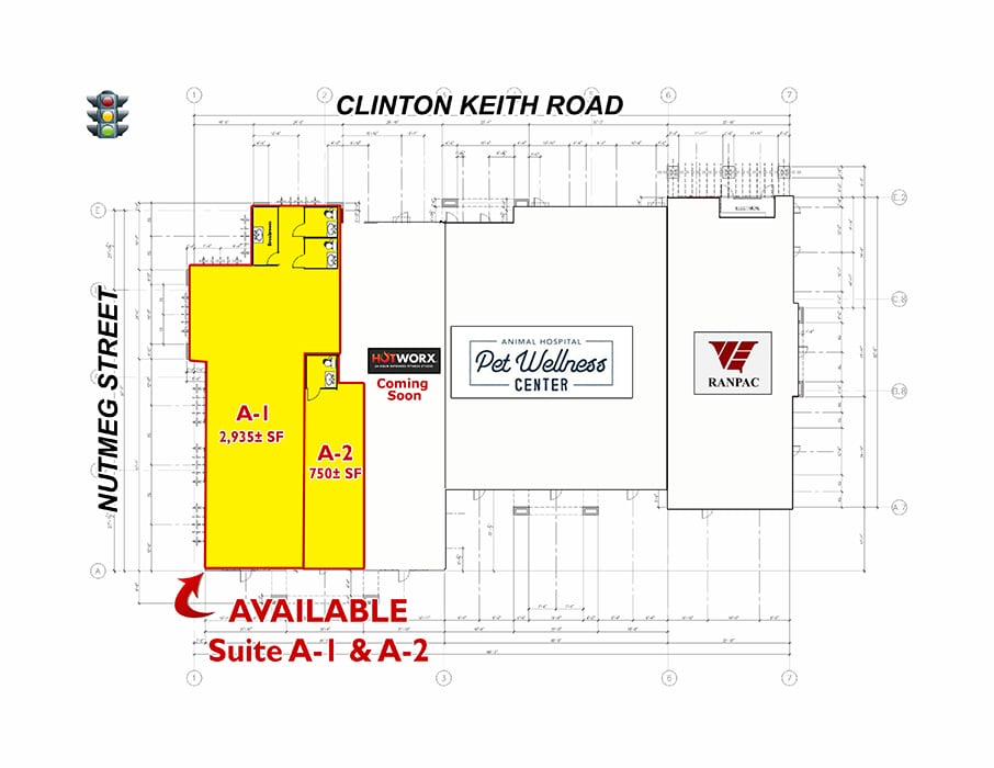 23644 Clinton Keith, Murrieta, CA for lease Site Plan- Image 1 of 1