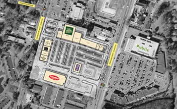 5525 Abercorn St, Savannah, GA - AERIAL  map view