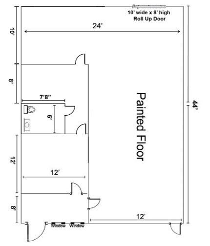 878 Kurtz Rd, Marietta, GA for lease - Floor Plan - Image 3 of 8