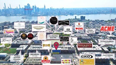 921 Madison St, Hoboken, NJ - AERIAL  map view - Image1