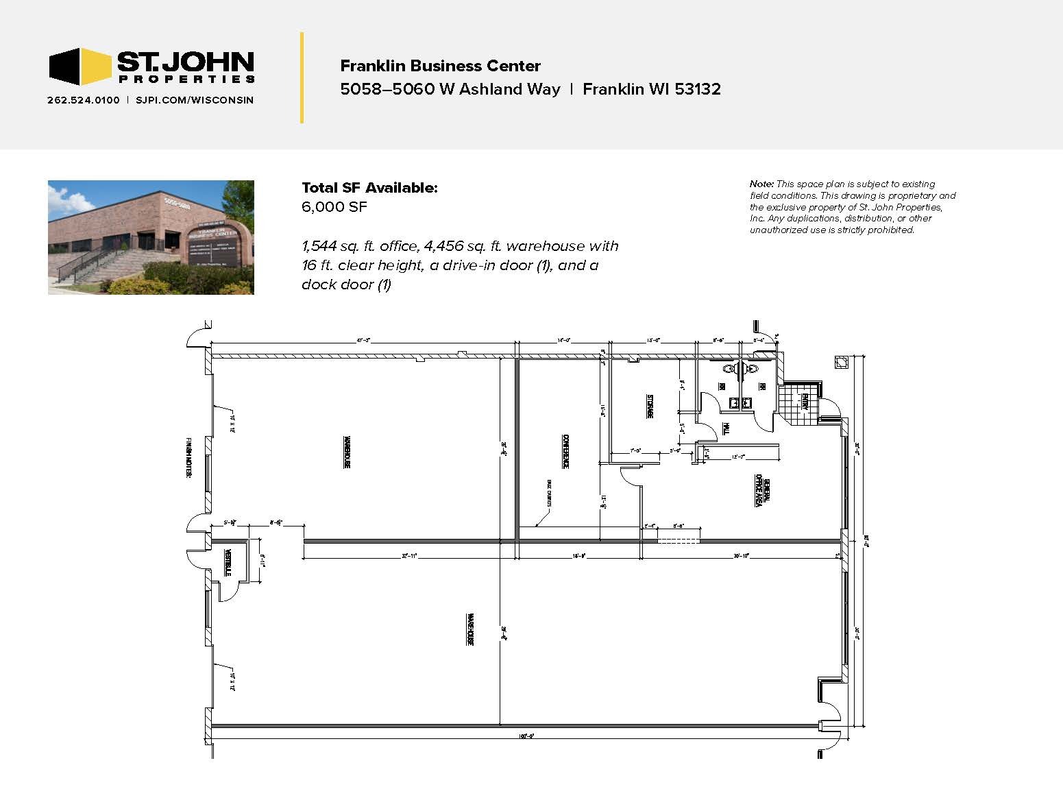 5000-5040 Ashland Way, Franklin, WI for lease Building Photo- Image 1 of 10