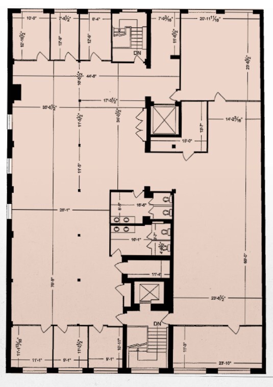 296 Richmond St W, Toronto, ON for lease Floor Plan- Image 1 of 1