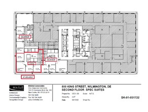 800 N King St, Wilmington, DE for lease Floor Plan- Image 1 of 1