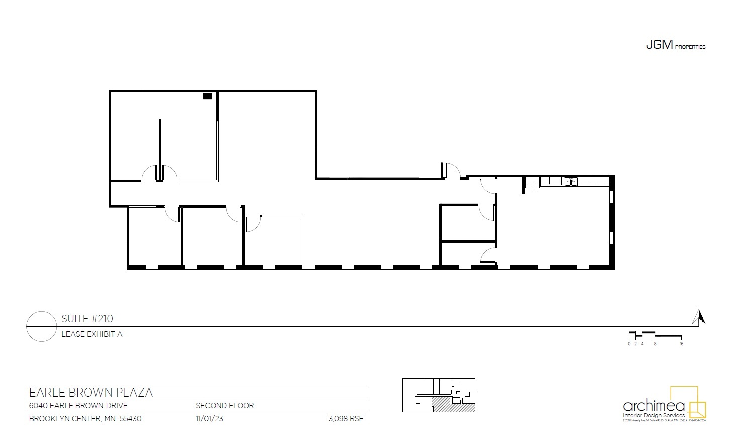 6040 Earle Brown Dr, Brooklyn Center, MN for lease Floor Plan- Image 1 of 1