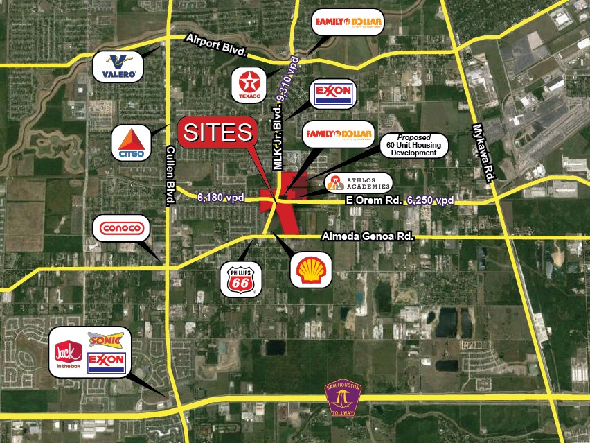 MLK Blvd. and E Orem Houston, TX for Sale