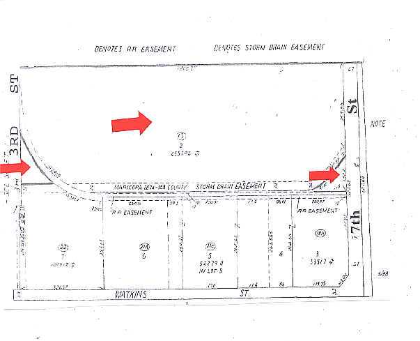 2120 S 7th St, Phoenix, AZ for lease - Plat Map - Image 1 of 7