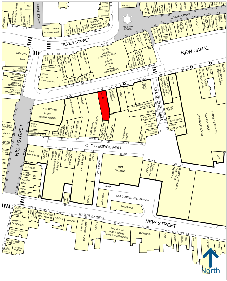 27 New Canal, Salisbury for lease Plat Map- Image 1 of 1