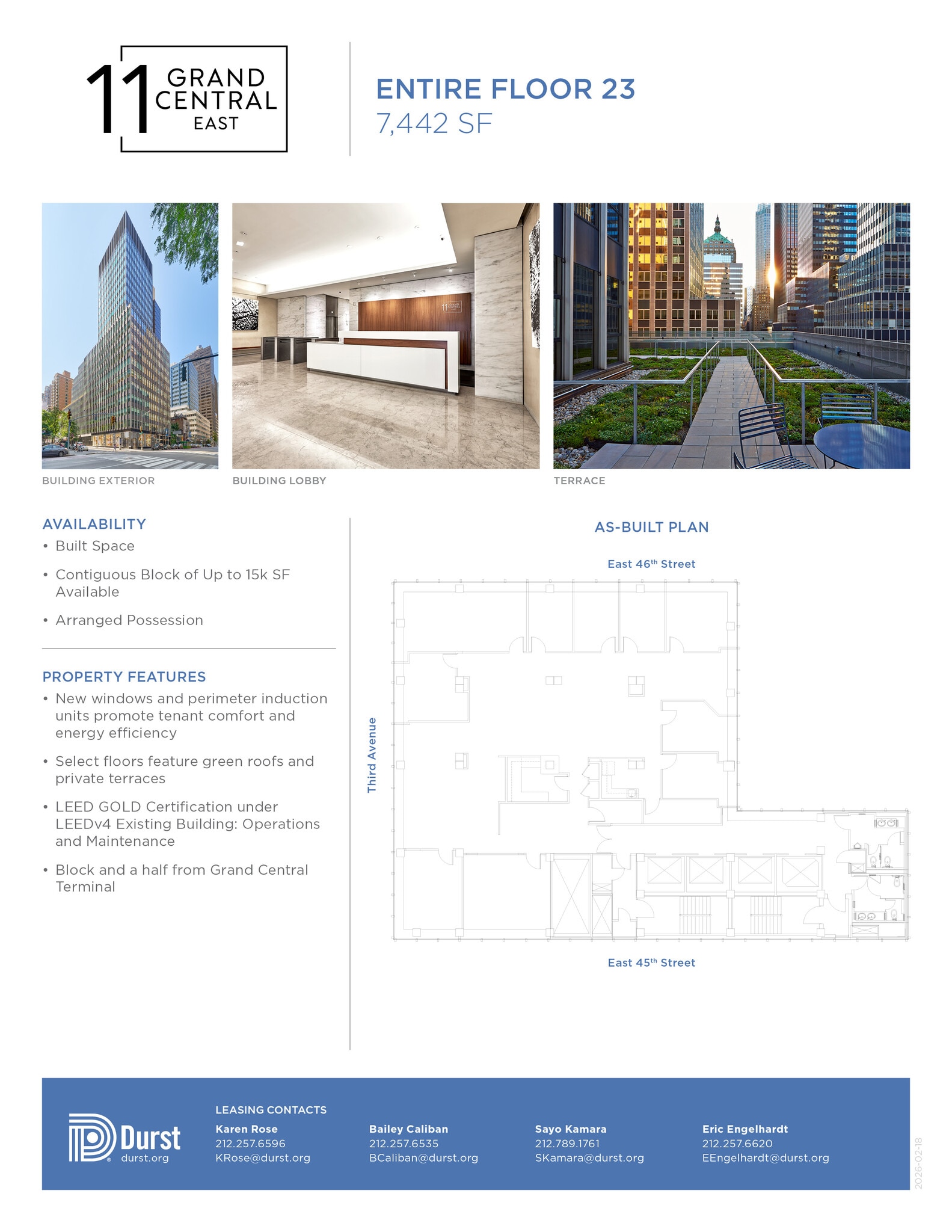 11 Grand Central East, New York, NY for lease Interior Photo- Image 1 of 1