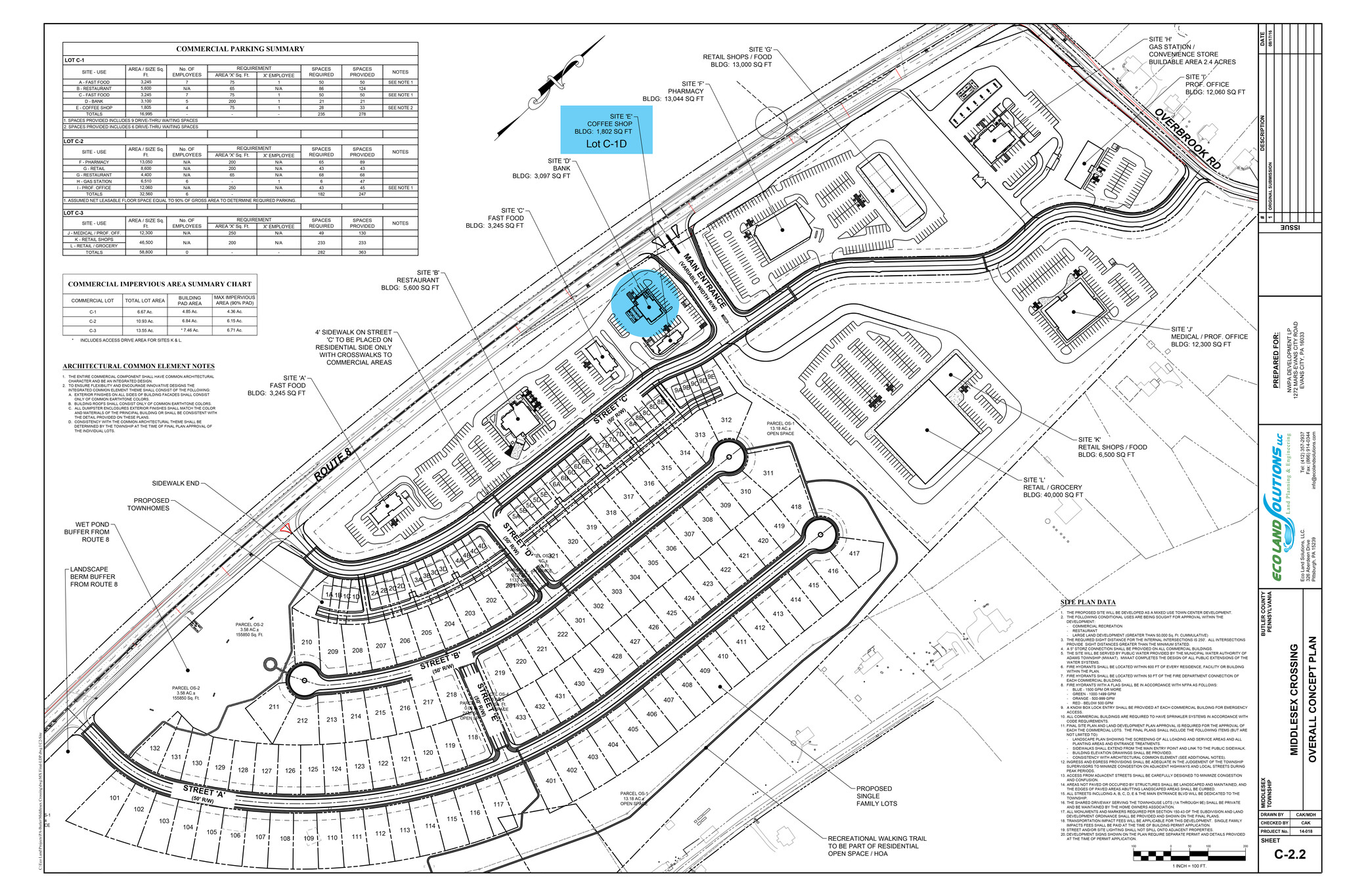 Route 8 & Route 228, Valencia, PA for lease Map- Image 1 of 2