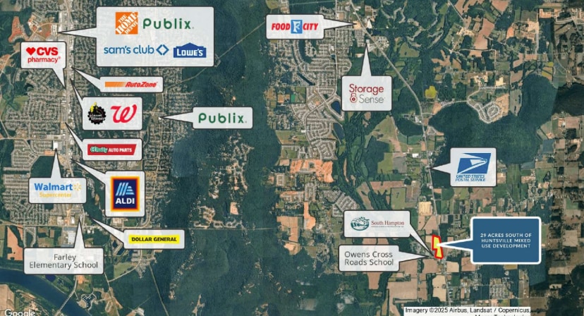 8888 Alabama 1, Owens Cross Roads, AL for sale - Building Photo - Image 3 of 4