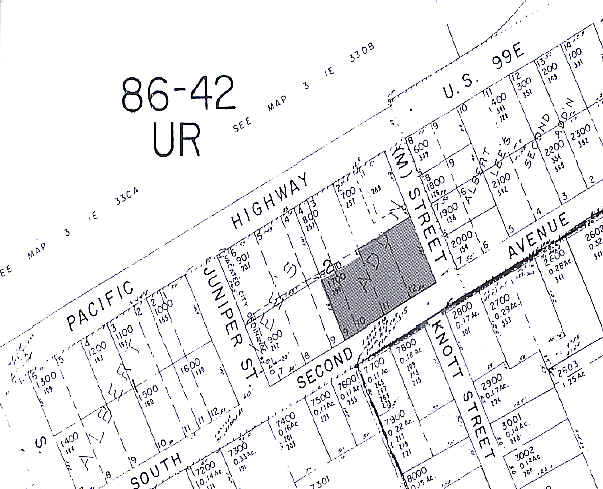 290 SE 2nd Ave, Canby, OR for sale - Plat Map - Image 1 of 1
