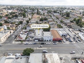 5314 S Broadway, Los Angeles, CA - AERIAL map view - Image1