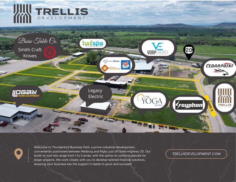 4760 Yellowstone Highway, Rexburg, ID for sale - Aerial - Image 1 of 10