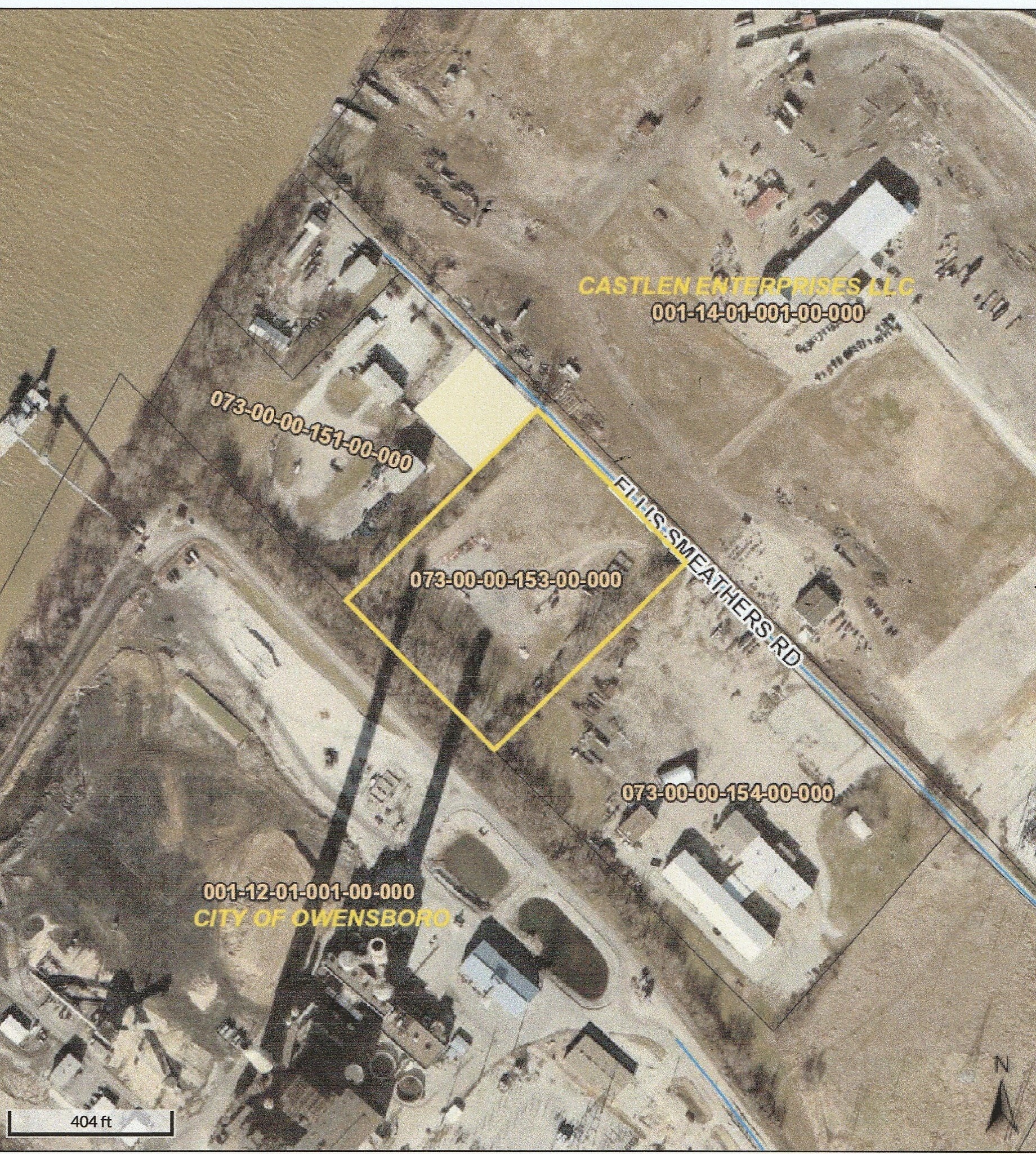 160 Ellis Smeathers Ferry Rd, Owensboro, KY for lease Aerial- Image 1 of 2