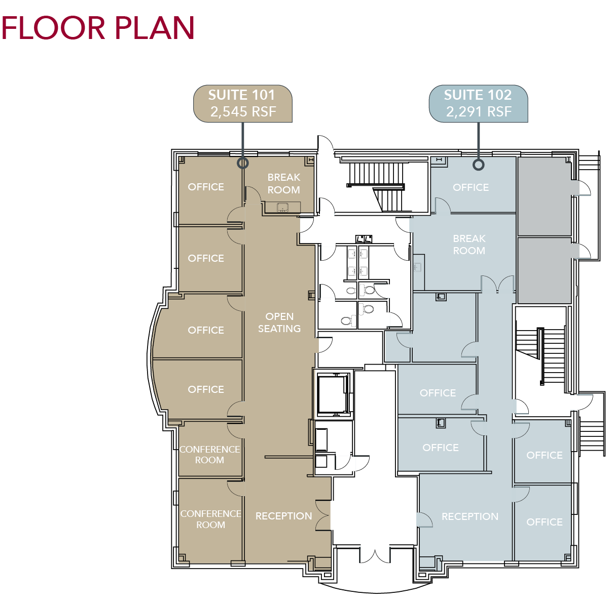 5640 Dillard Dr, Cary, NC for lease Floor Plan- Image 1 of 7