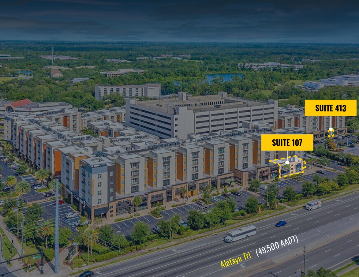 12101 University Blvd, Orlando, FL for lease Aerial- Image 1 of 1