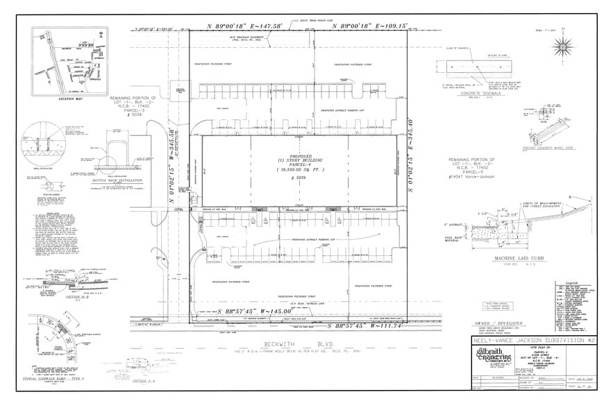 5019 Beckwith Blvd, San Antonio, TX for lease - Site Plan - Image 1 of 2