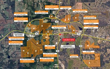 21049 SH 105, Montgomery, TX - AERIAL map view - Image1