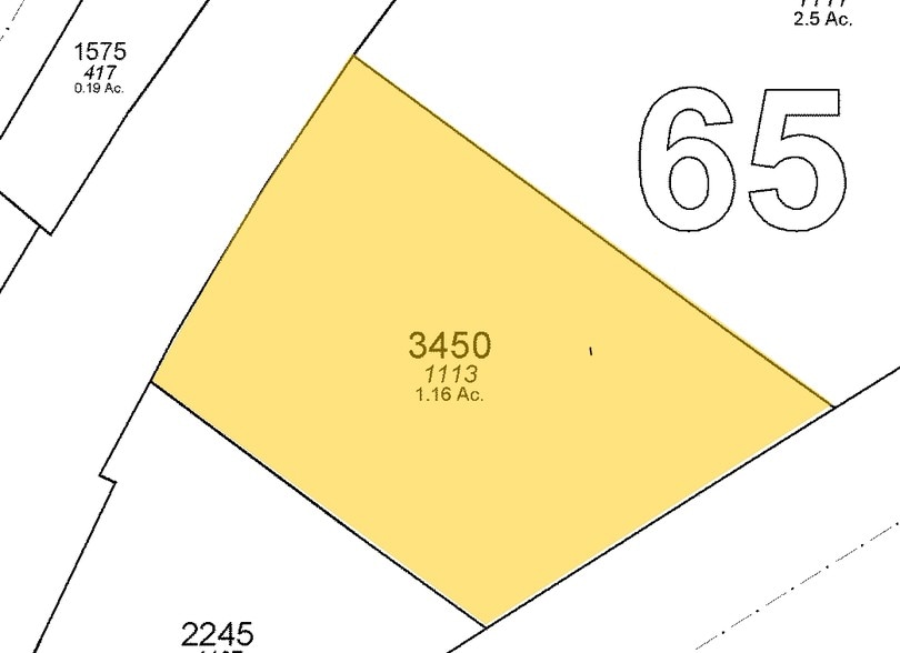 1113 Capital Blvd, Raleigh, NC for lease - Plat Map - Image 3 of 12
