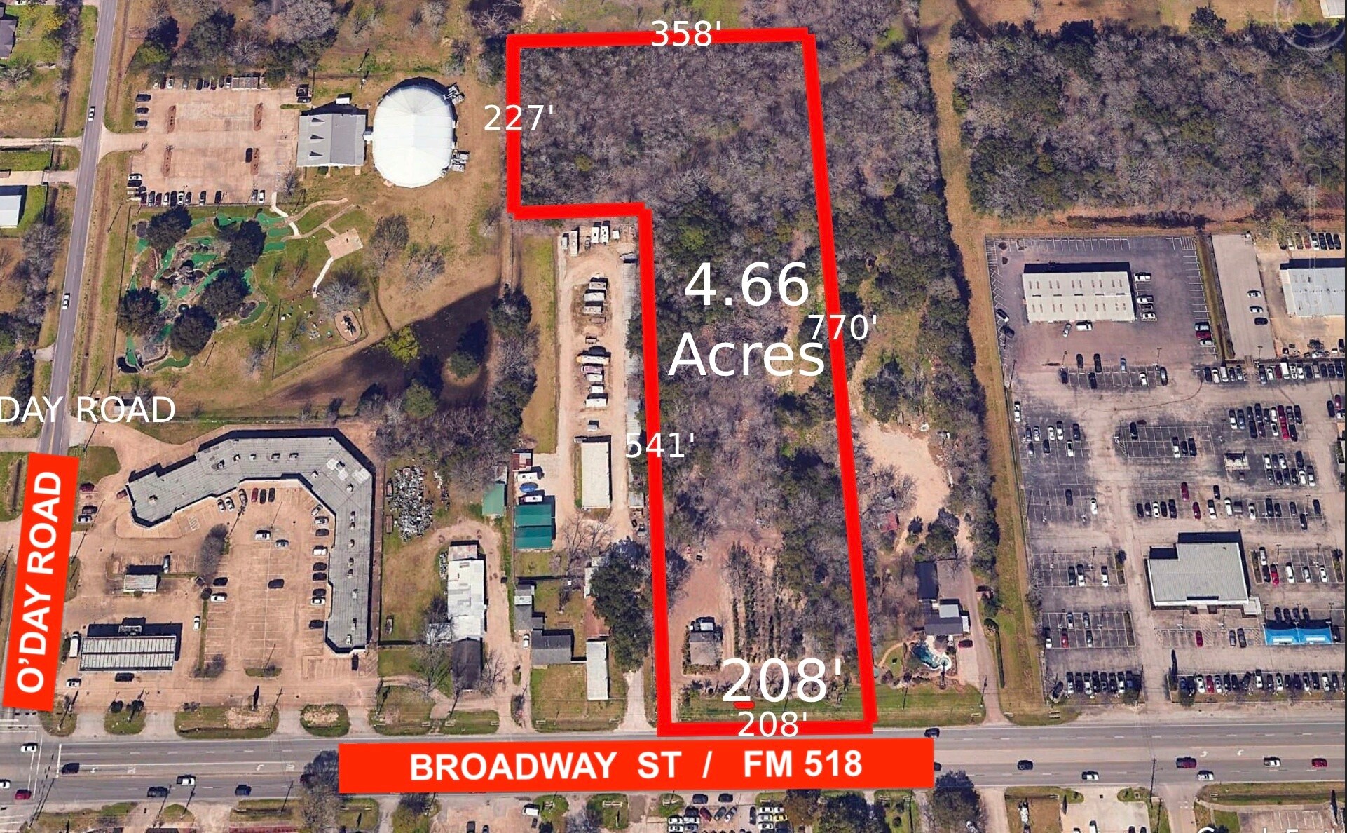 5909 Pearland Pl, Pearland, TX for sale Aerial- Image 1 of 7