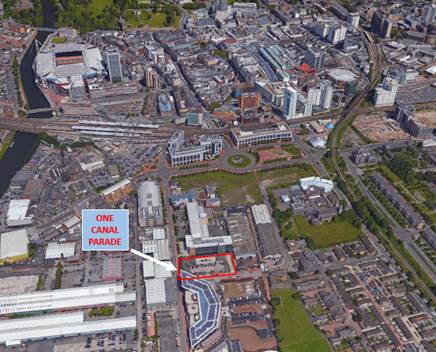 One Canal Para, Cardiff for lease - Aerial - Image 2 of 5