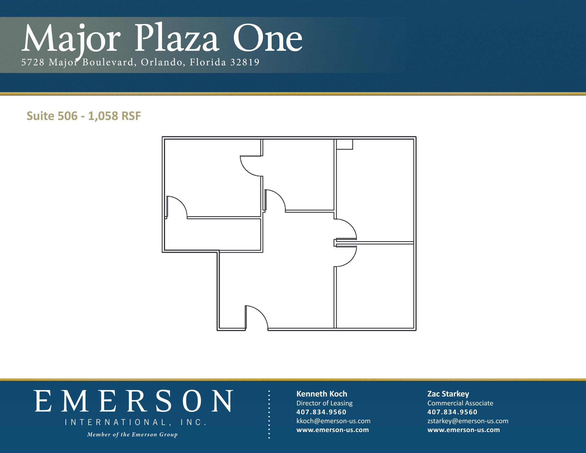 5750 Major Blvd, Orlando, FL for lease Site Plan- Image 1 of 1