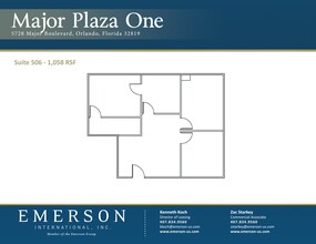 5750 Major Blvd, Orlando, FL for lease Site Plan- Image 1 of 1