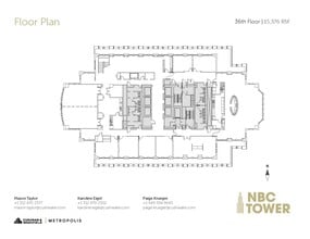 455 N Cityfront Plaza Dr, Chicago, IL for lease Floor Plan- Image 1 of 1