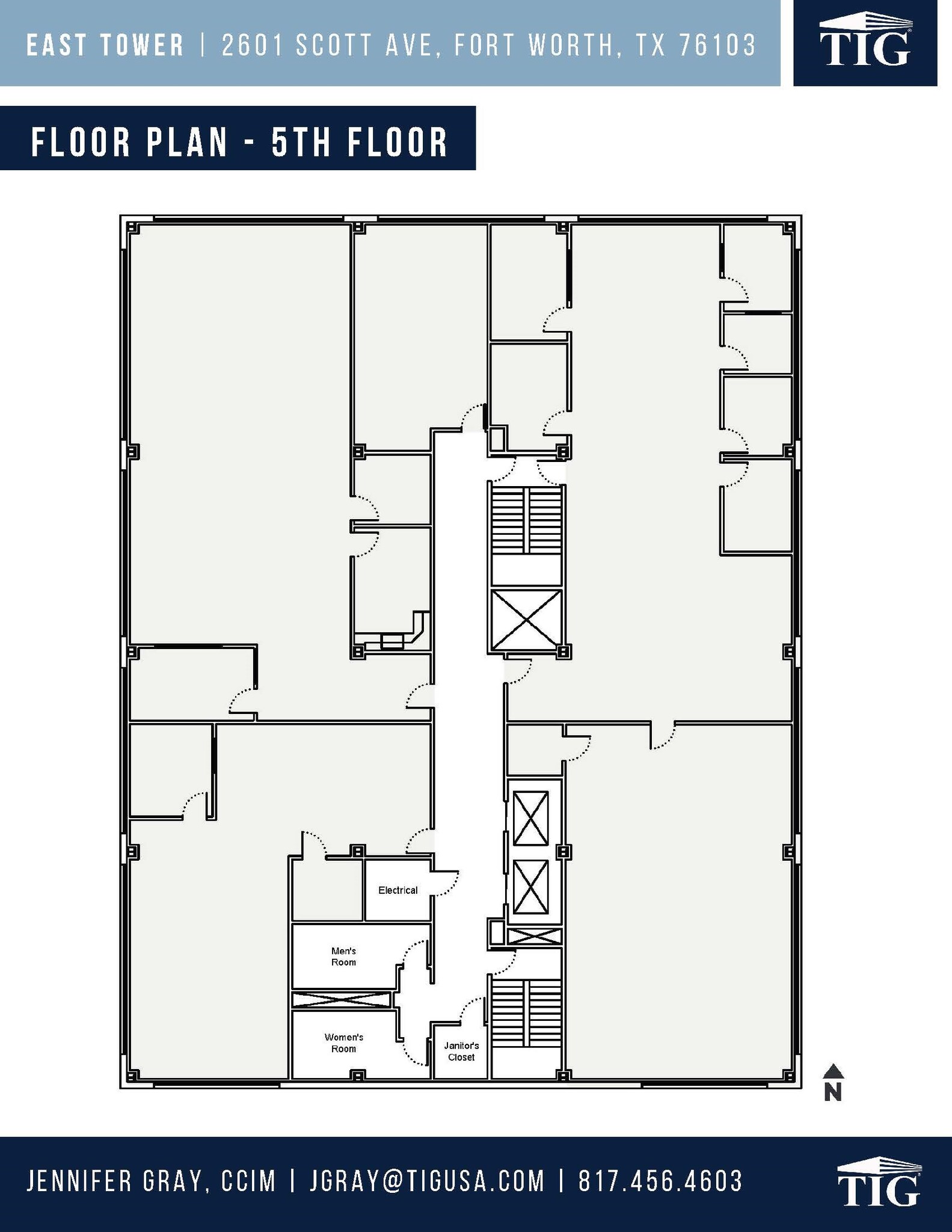 2601 Scott Ave, Fort Worth, TX for lease Floor Plan- Image 1 of 3