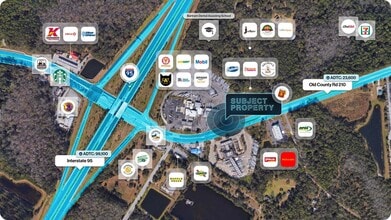 1622 County 210 rd, St Johns, FL - AERIAL  map view