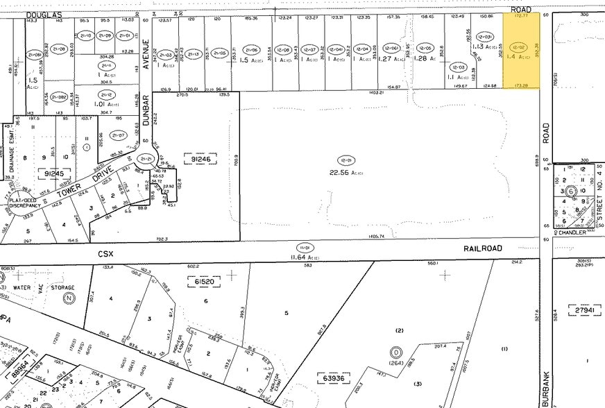 499 E Douglas Rd, Oldsmar, FL for sale - Plat Map - Image 3 of 3