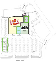 601 University Dr, College Station, TX for lease Site Plan- Image 1 of 1