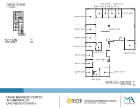 445 Union Blvd, Lakewood, CO for lease Floor Plan- Image 1 of 1