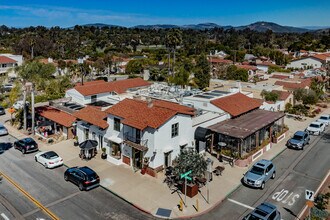 6106-6108 Paseo Delicias, Rancho Santa Fe, CA - AERIAL  map view