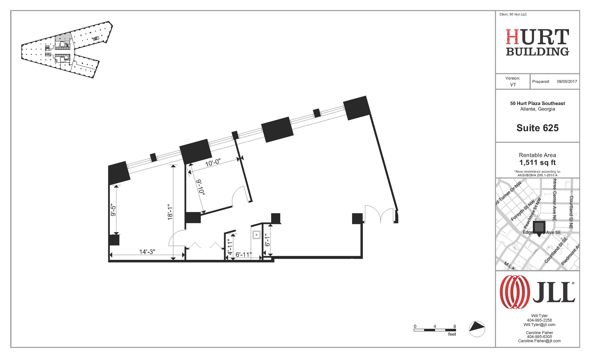 50 Hurt Plz SE, Atlanta, GA for lease Floor Plan- Image 1 of 1