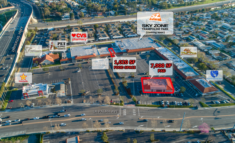 5729-5789 E La Palma Ave, Anaheim, CA for lease - Aerial - Image 1 of 14