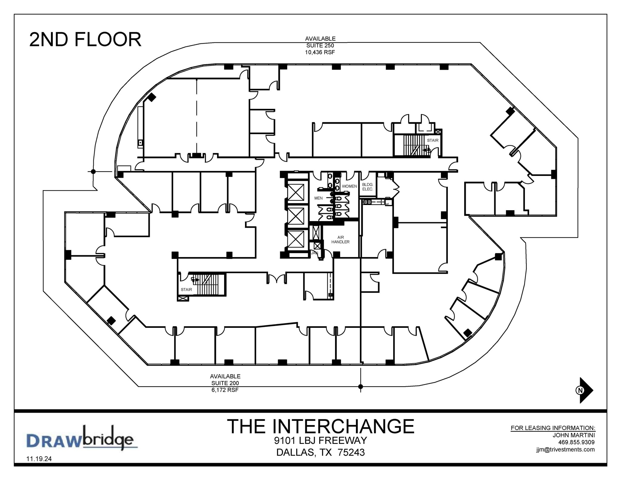 9101 Lyndon B Johnson Fwy, Dallas, TX for lease Floor Plan- Image 1 of 2