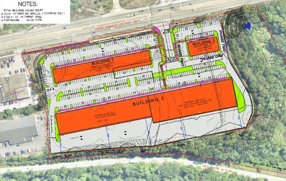 21101 Route 19, Cranberry Township, PA for lease Site Plan- Image 1 of 1