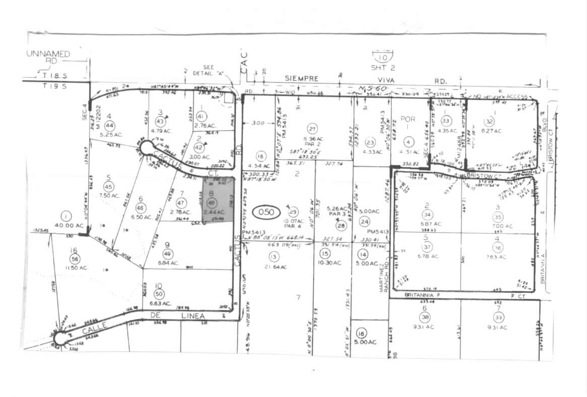 6969 Cactus Ct, San Diego, CA for sale Plat Map- Image 1 of 1