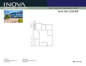 10700 E Geddes Ave, Englewood, CO for lease Floor Plan- Image 2 of 3