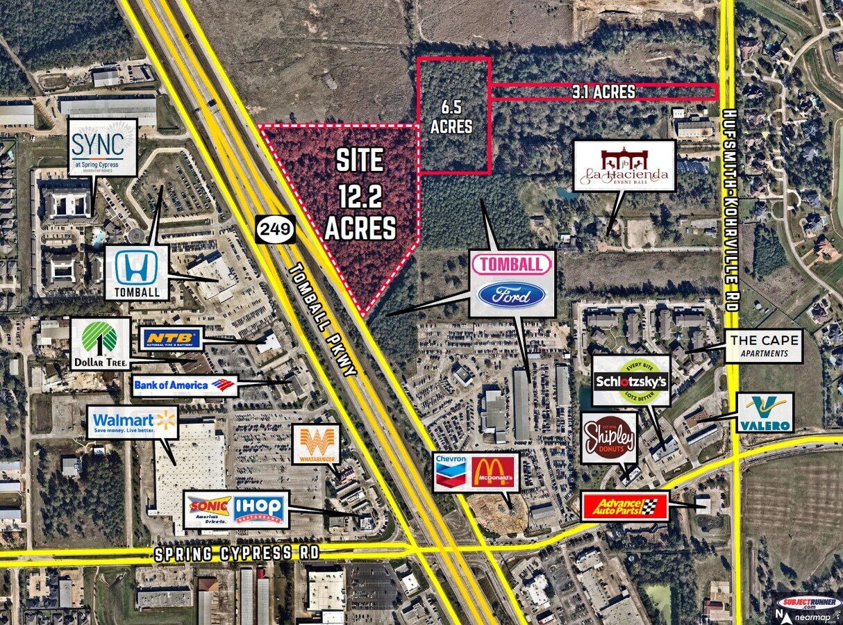 Highway 249, Tomball, TX 77375 12.2 ac. Hwy 249