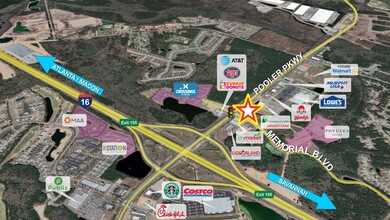 0 Memorial Boulevard, Pooler, GA - aerial  map view - Image1