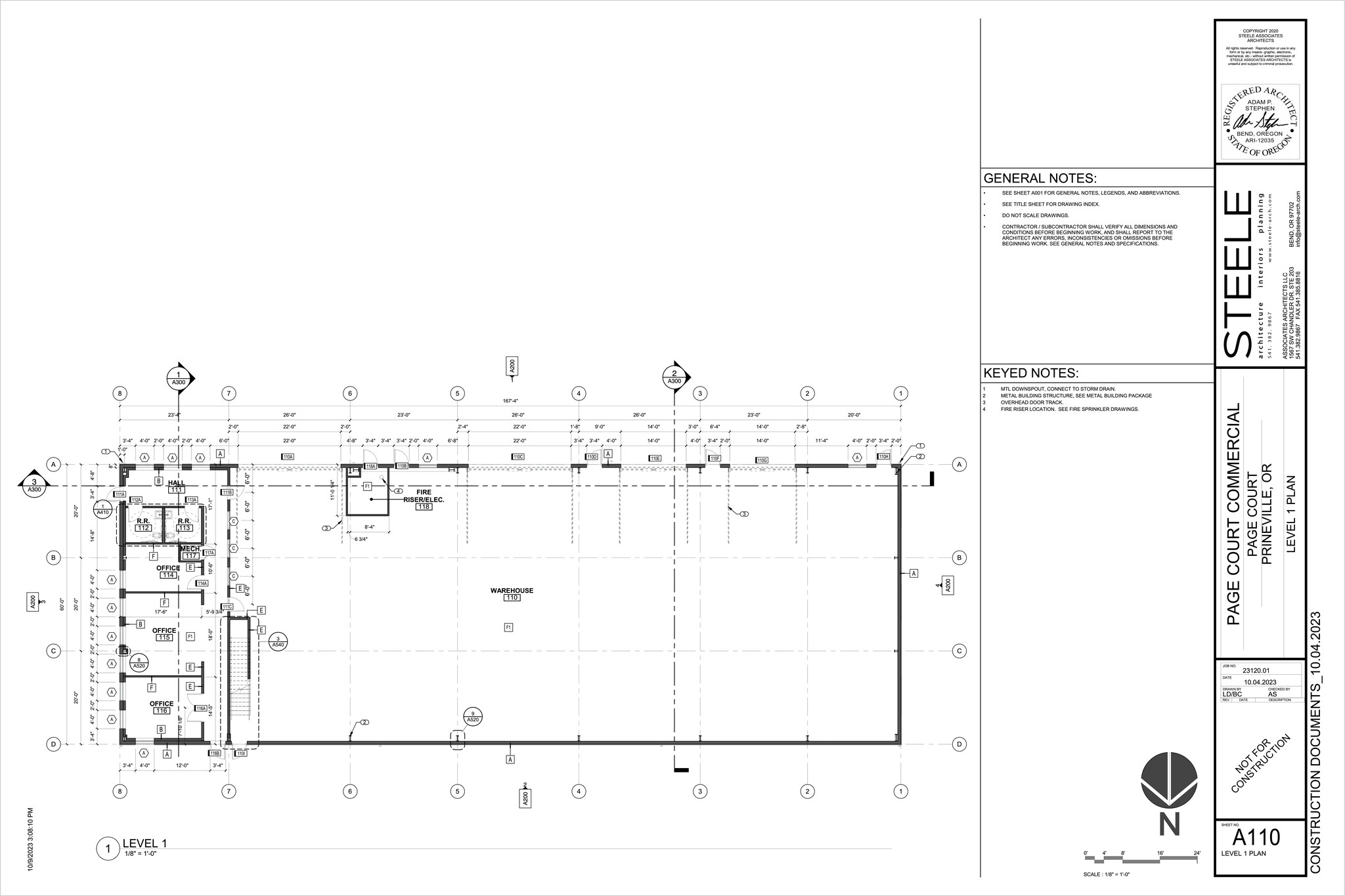 Page Ct, Prineville, OR for lease Site Plan- Image 1 of 2